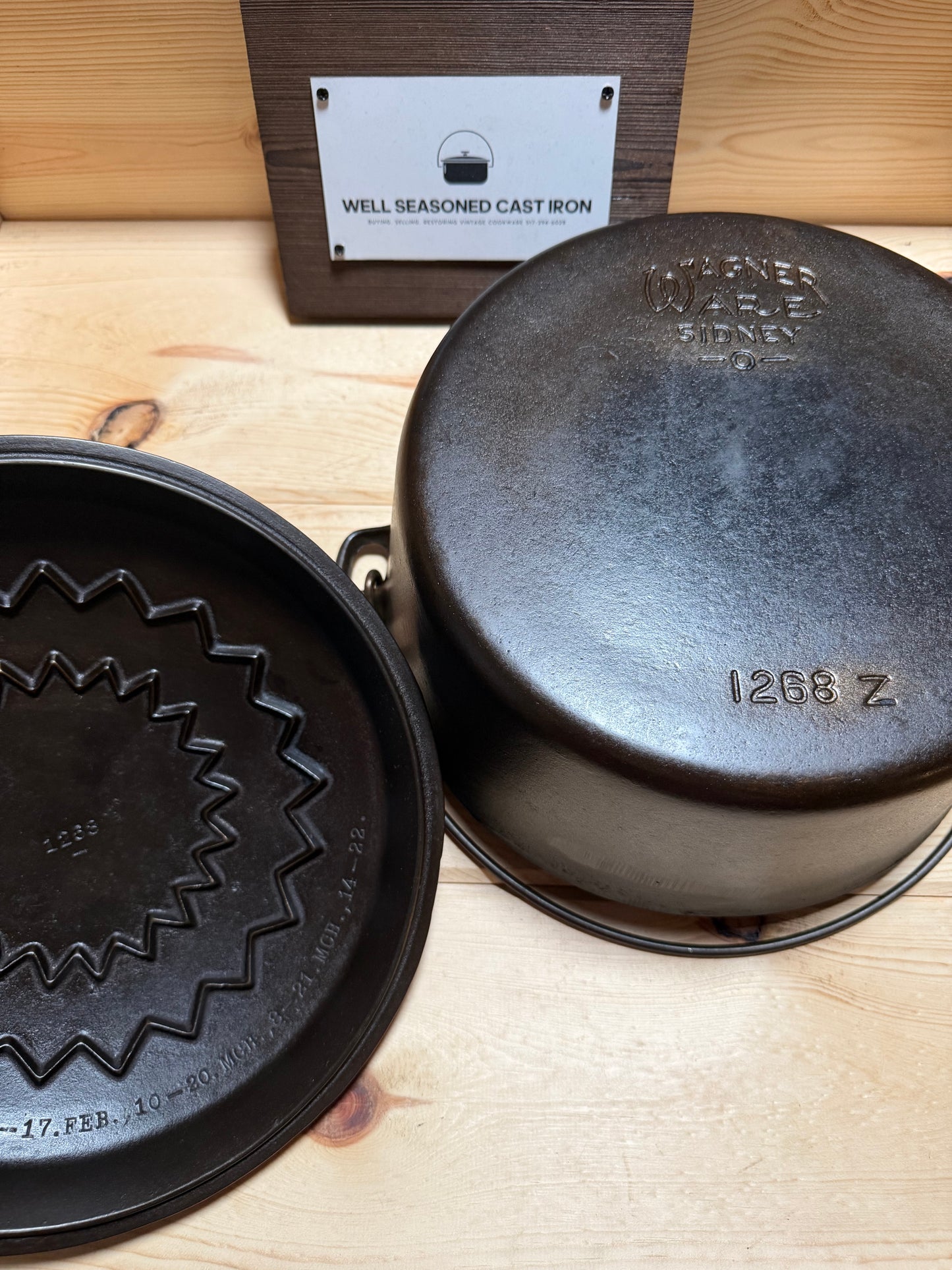 Wagner Ware Drip Drip Roaster # 8 Dutch Oven