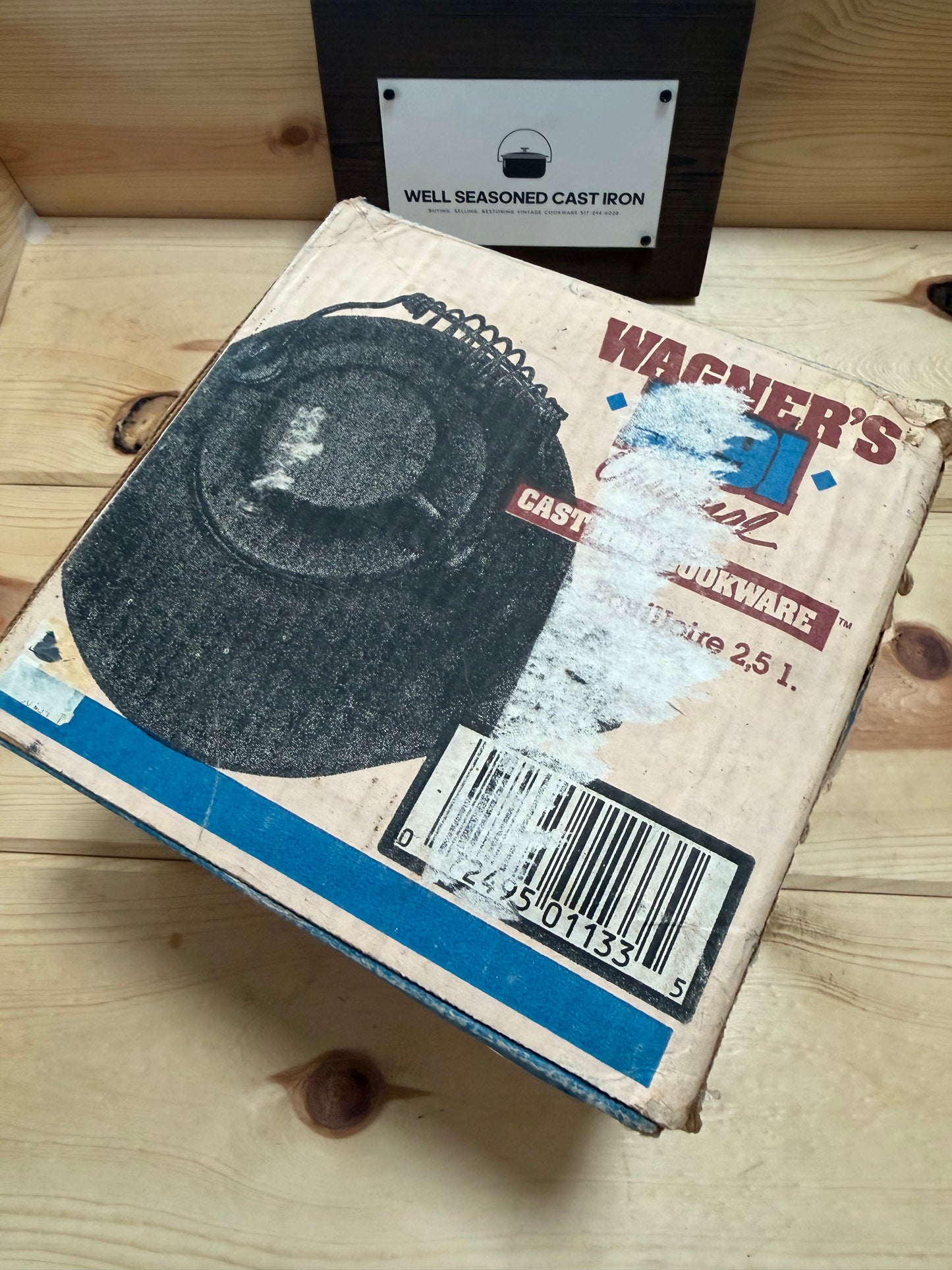 NOS! Wagner 1891 Tea Kettle