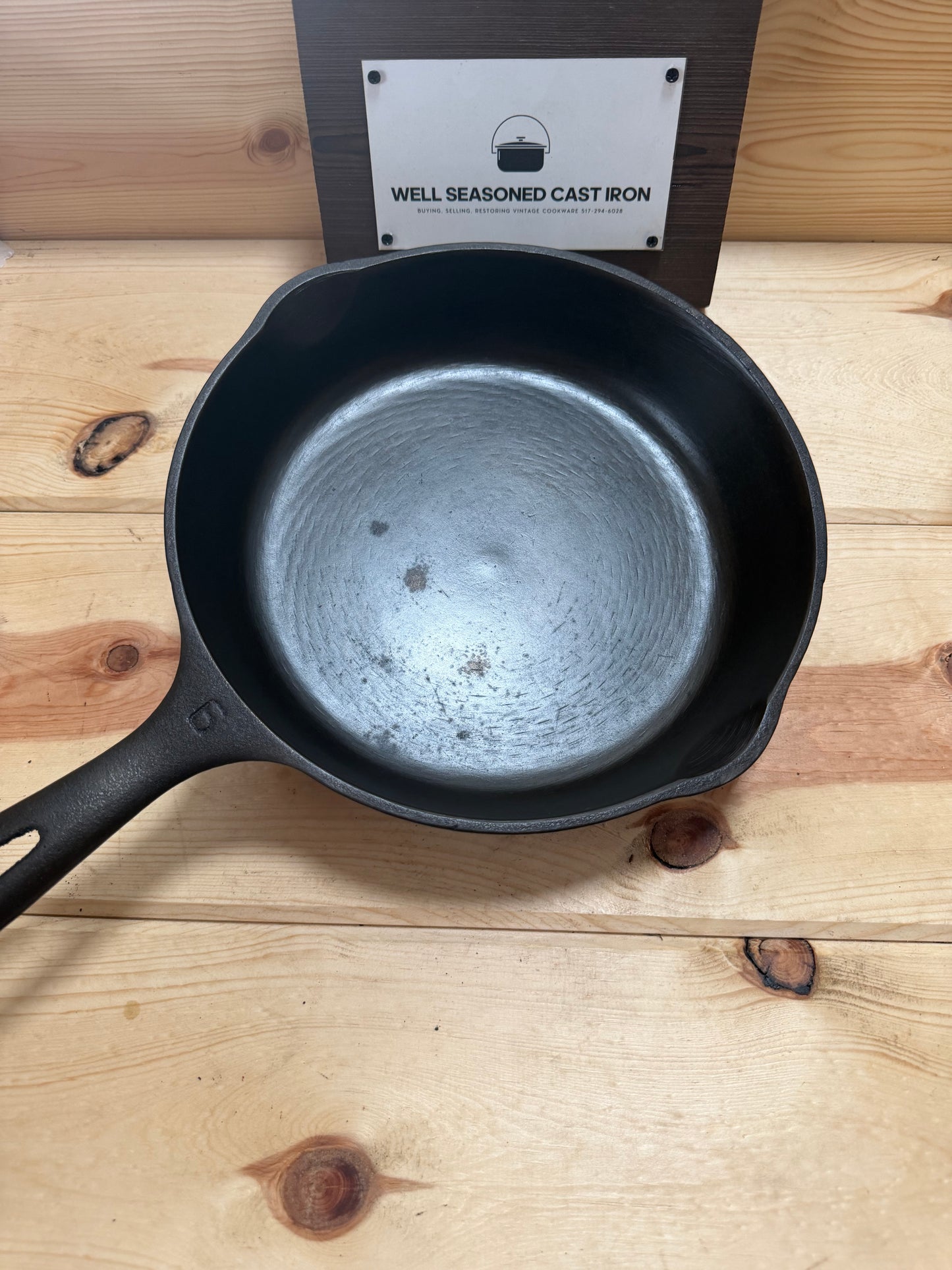Wagner- Unmarked #6 Skillet