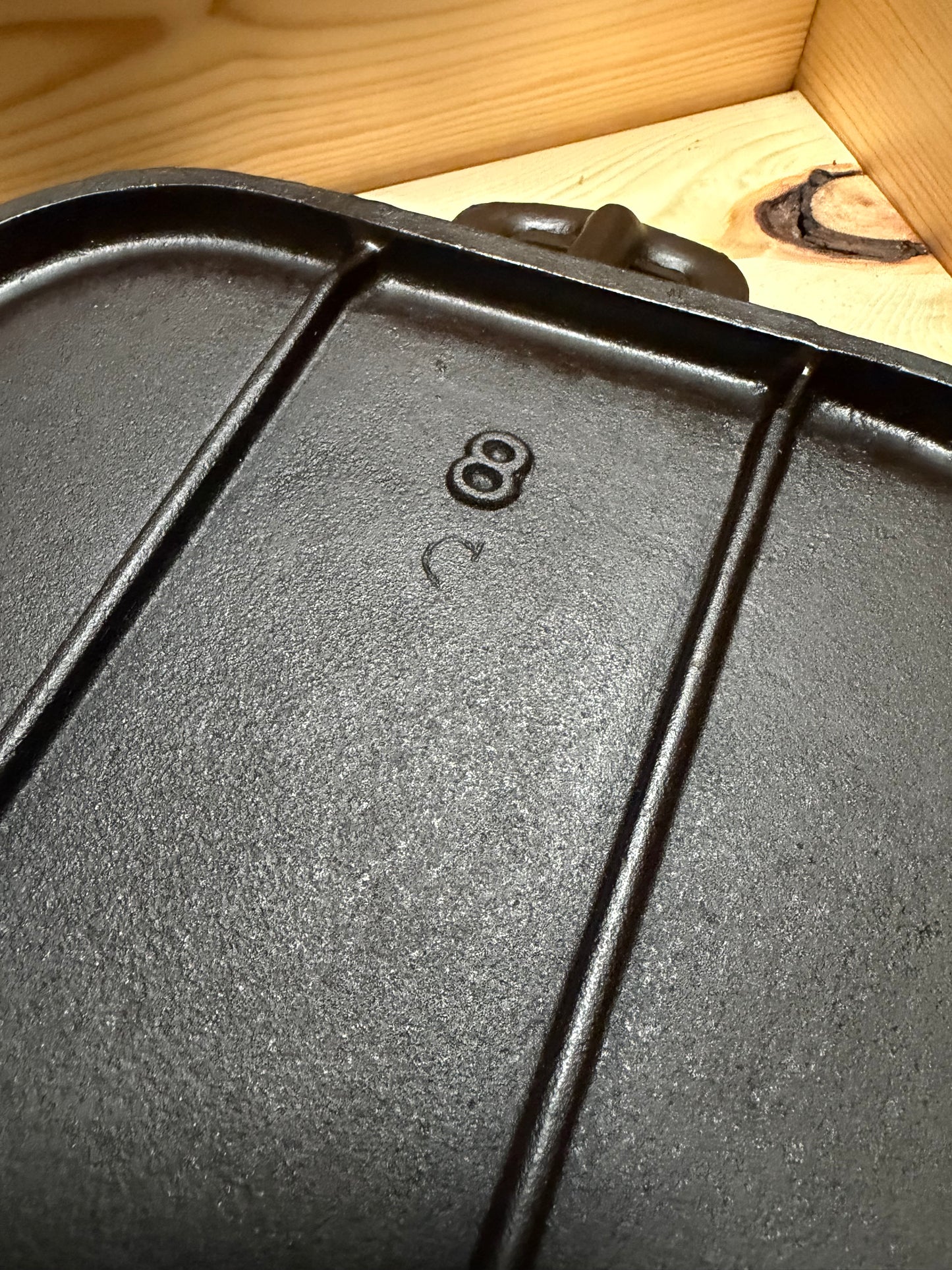 Vintage Lodge # 8 Long Griddle