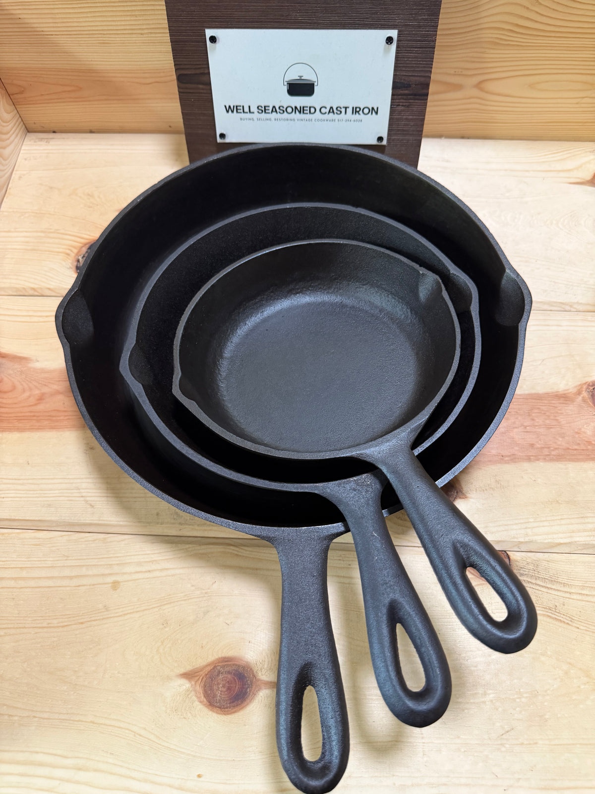 Great starter set! Birmingham Stove and Range; Century Series 3,5,&8