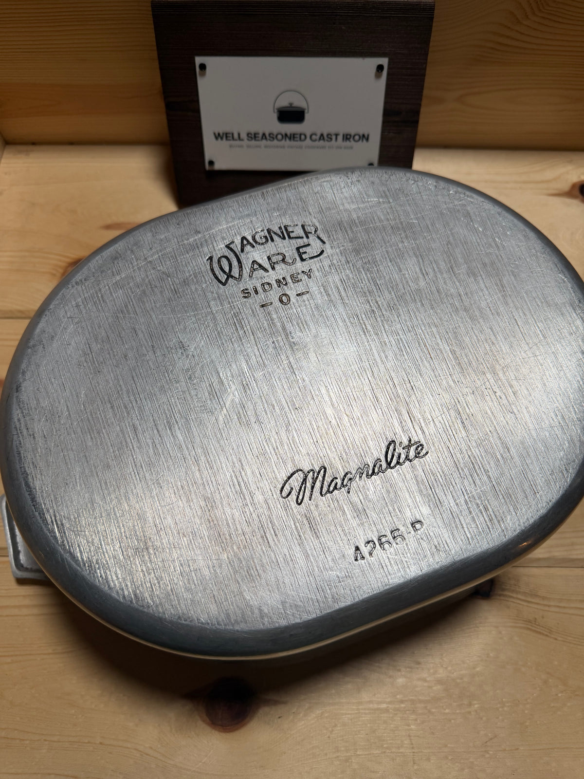 Wagner Ware Magnalite 8 quart Roaster with trivet 4265-P