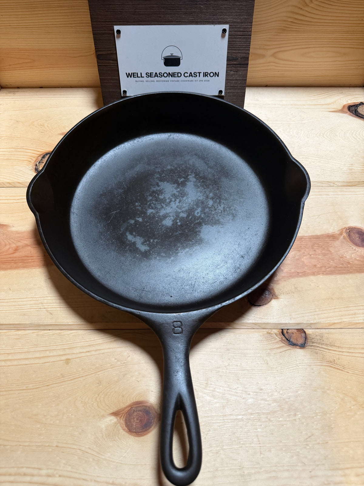 Griswold slant logo #8 with Heat Ring