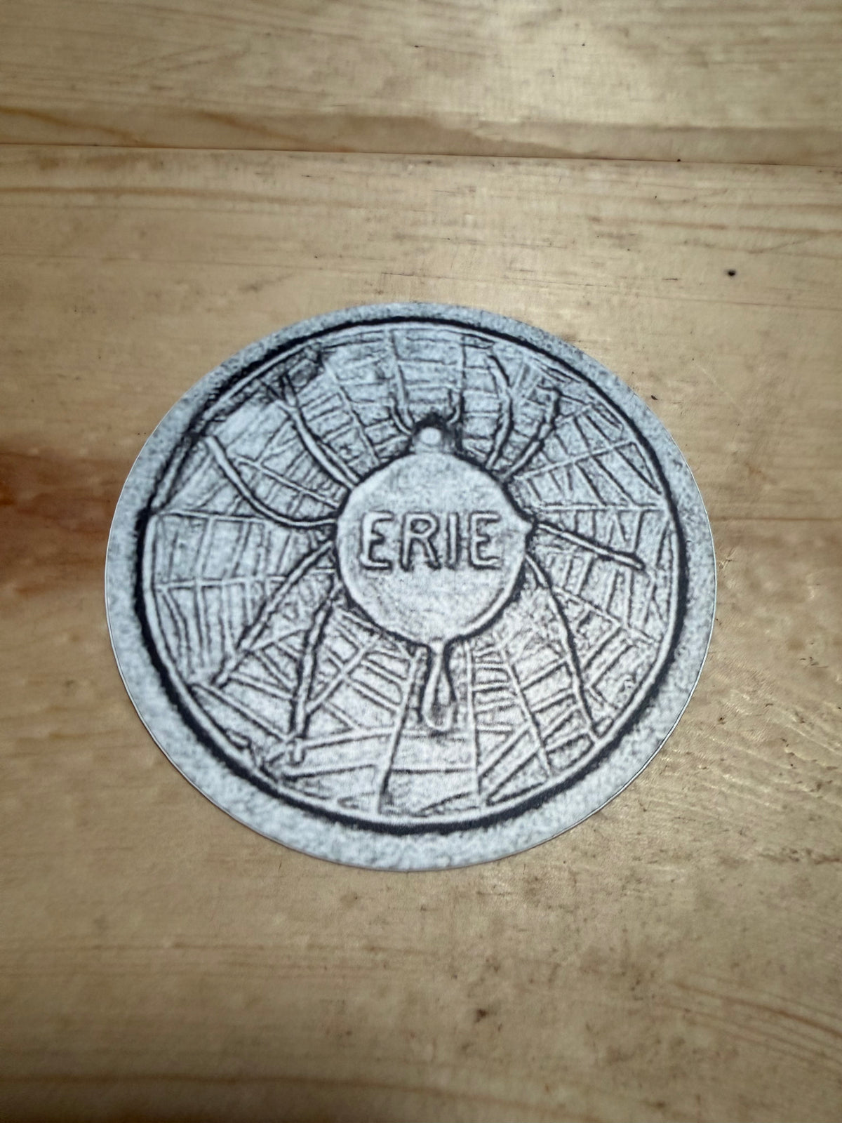 Erie Spider Sticker