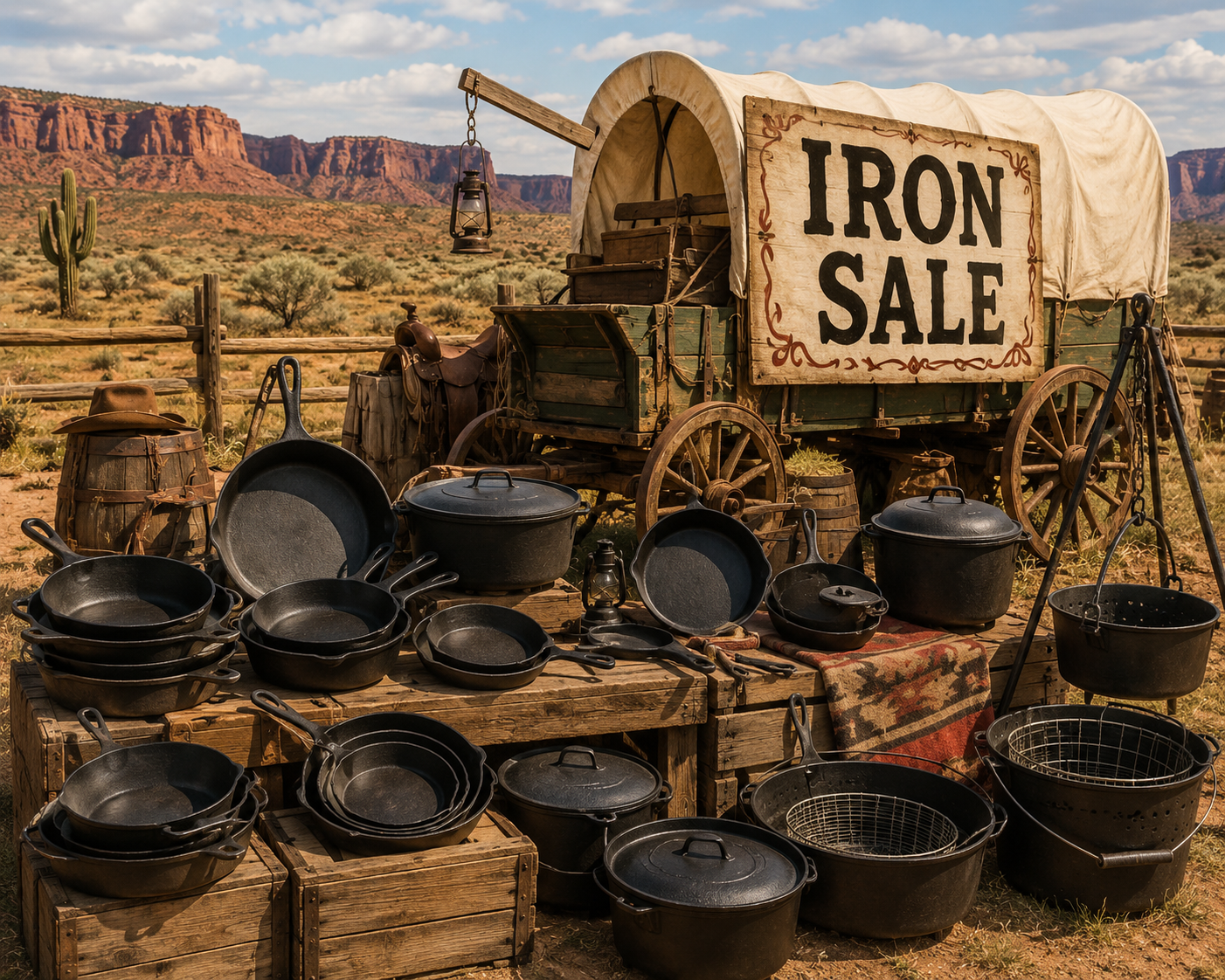 The Iron Wagon Sale!!