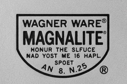 Magnalite CookWare- by Wagner Ware
