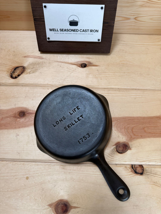 Wagner Ware " Long Life Skillet" #3- INV002
