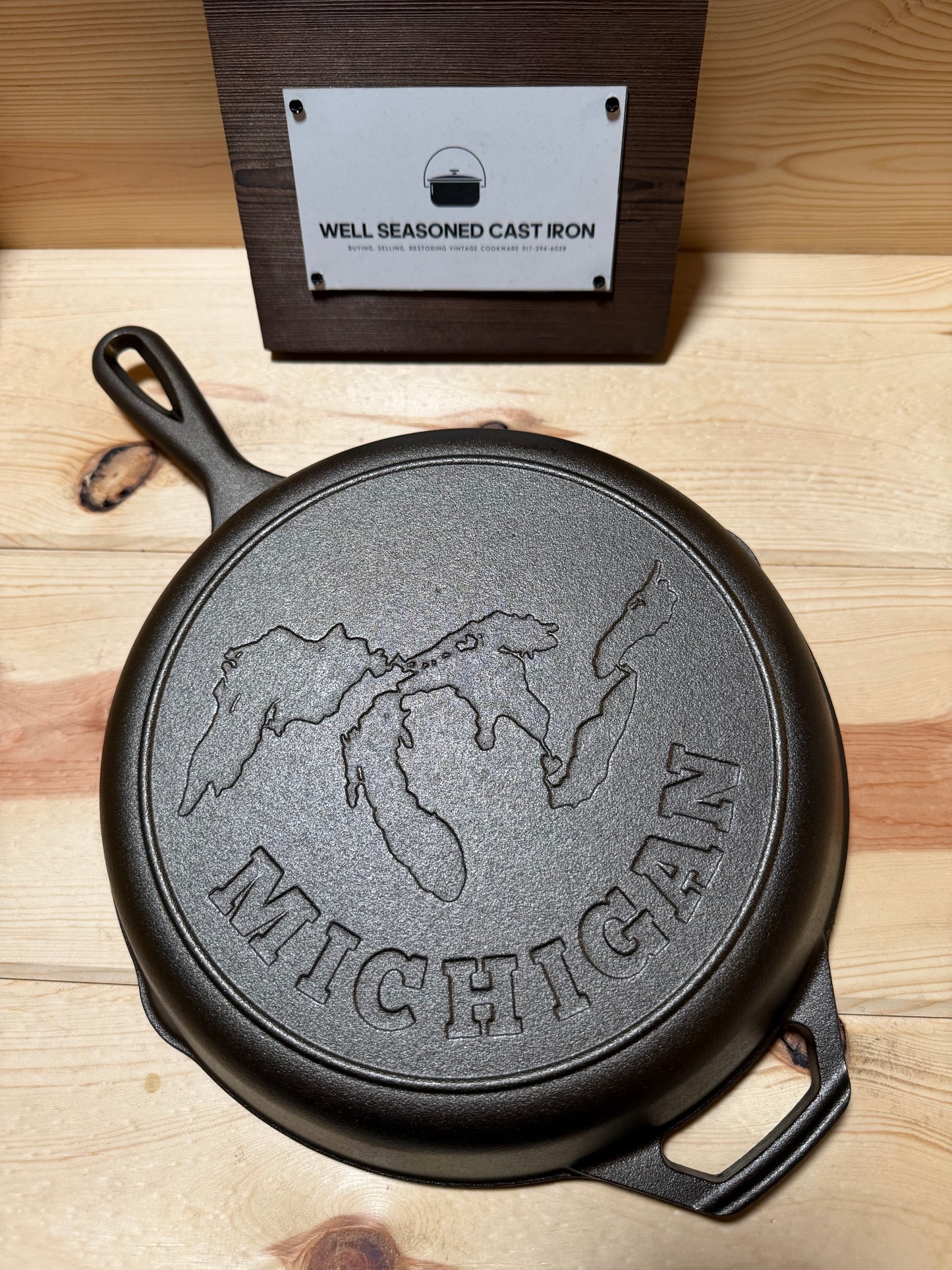 HTF! Lodge- Michigan Skillet INV031