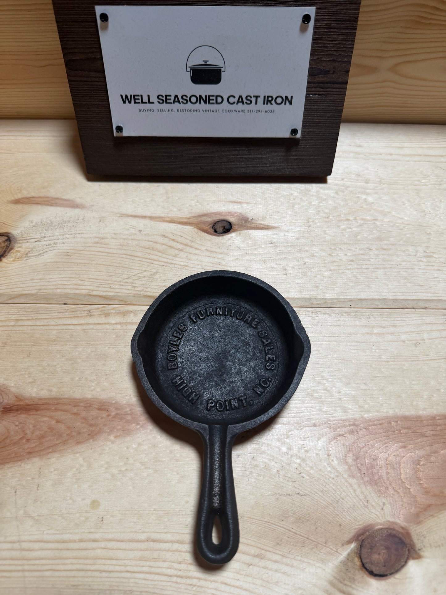 Boyles Furniture Sales Advertising Skillet