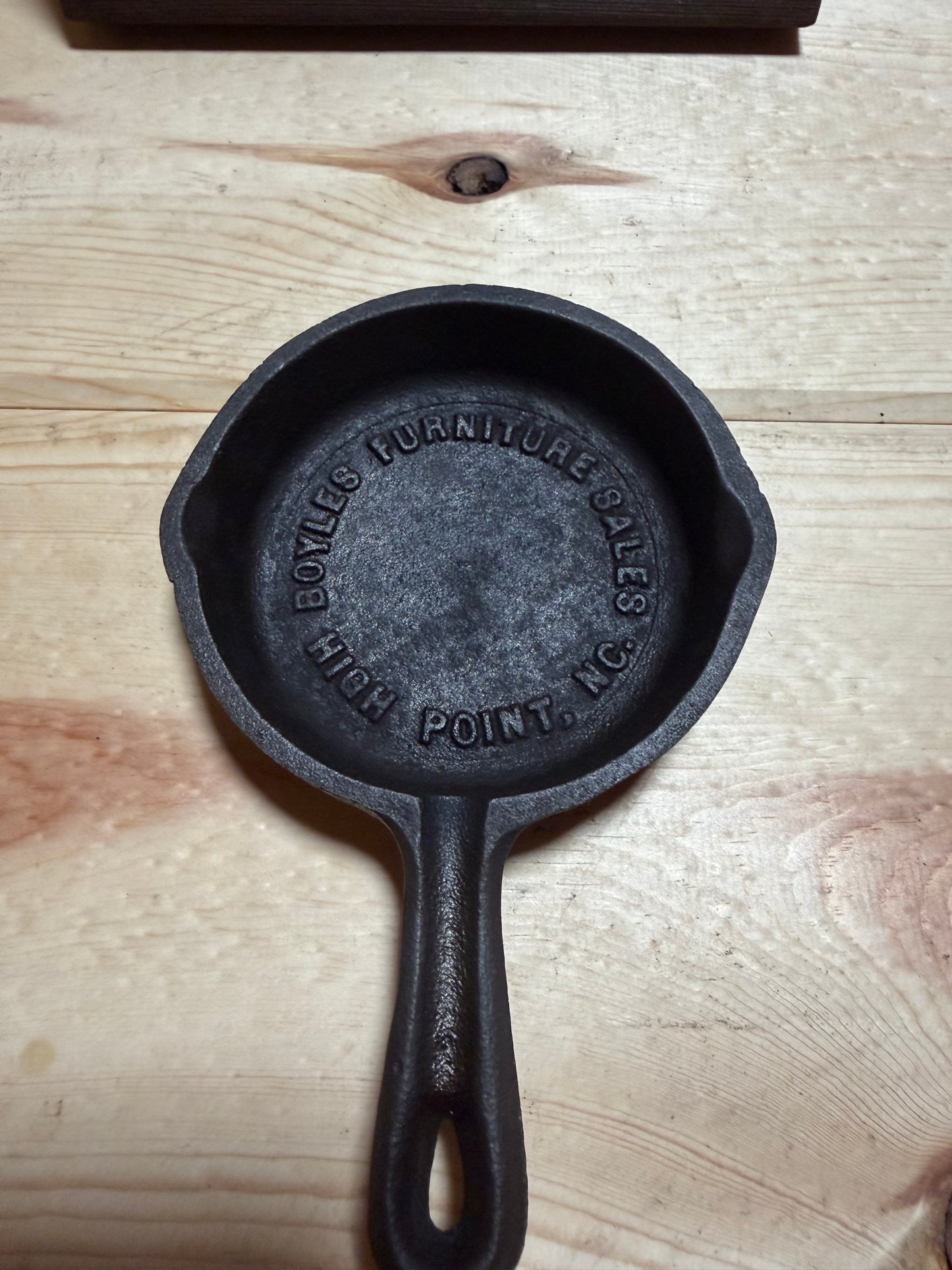 Boyles Furniture Sales Advertising Skillet