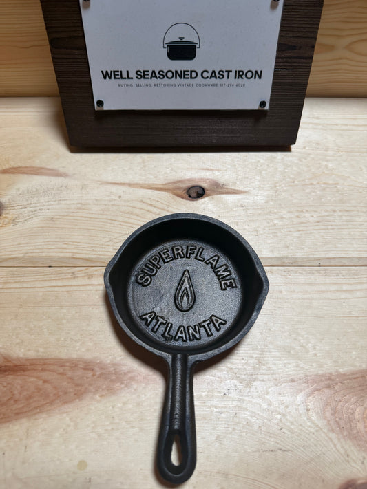 Superflame Atlanta  Advertising skillet