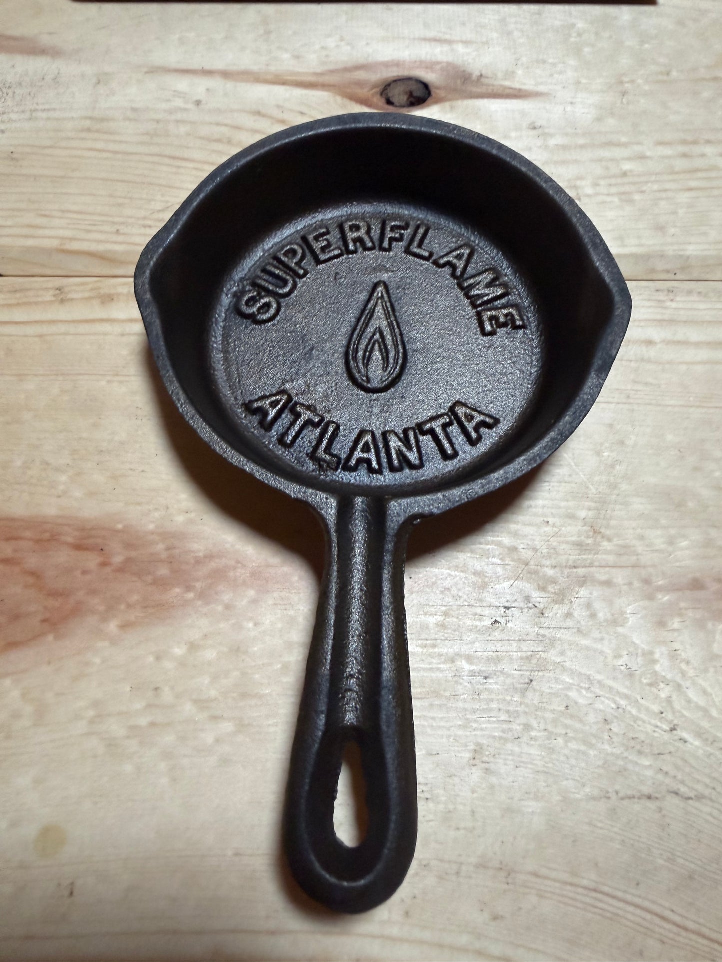 Superflame Atlanta  Advertising skillet