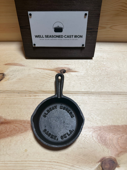 Oldest Museum Advertising Skillet