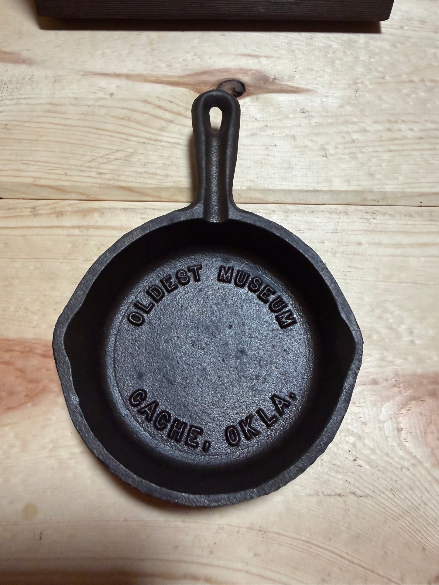 Oldest Museum Advertising Skillet