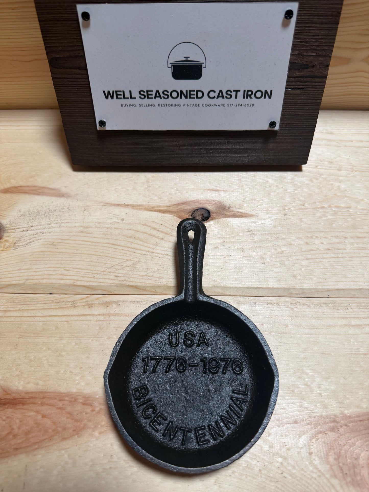 Bicentennial Advertising Skillet