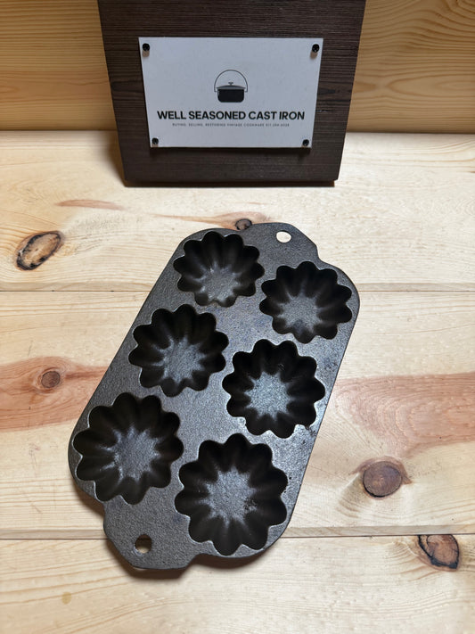 Griswold - Unmarked Turks head muffin pan
