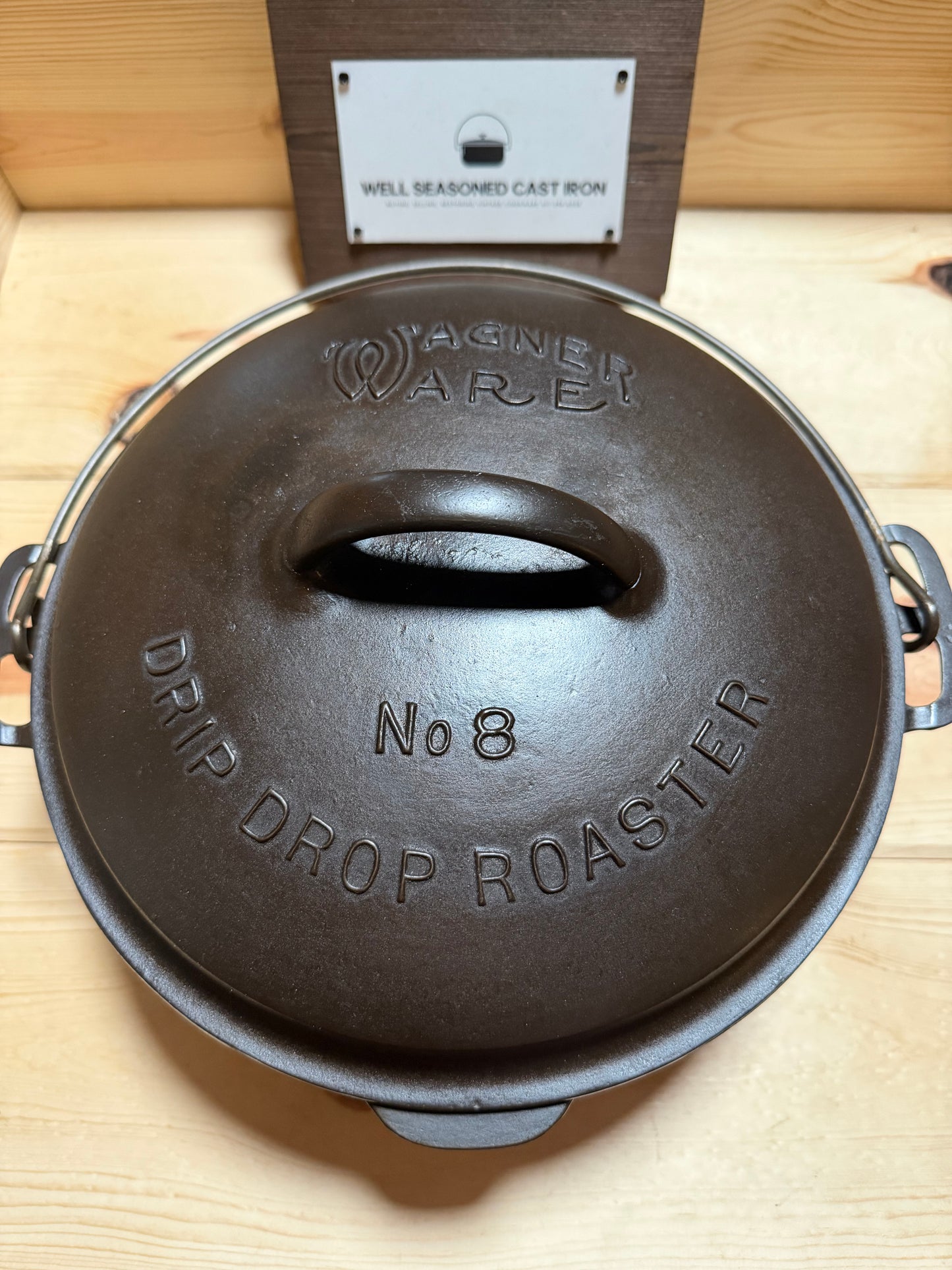 Wagner Ware Drip Drip Roaster # 8 Dutch Oven