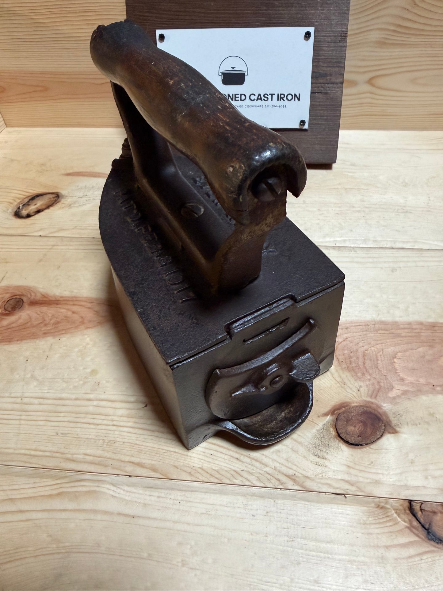 The Ever-Ready Charcoal Sad Iron