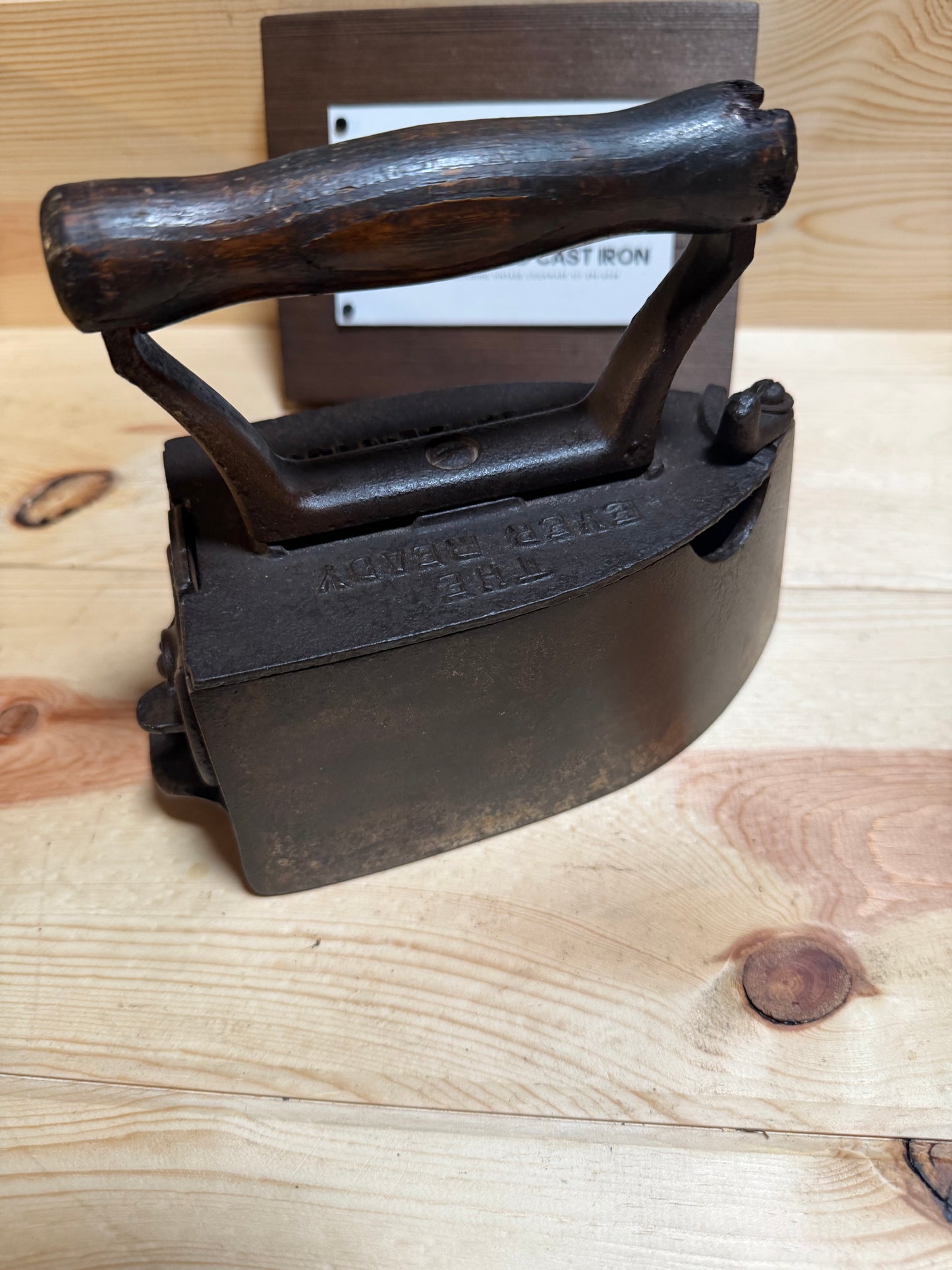 The Ever-Ready Charcoal Sad Iron