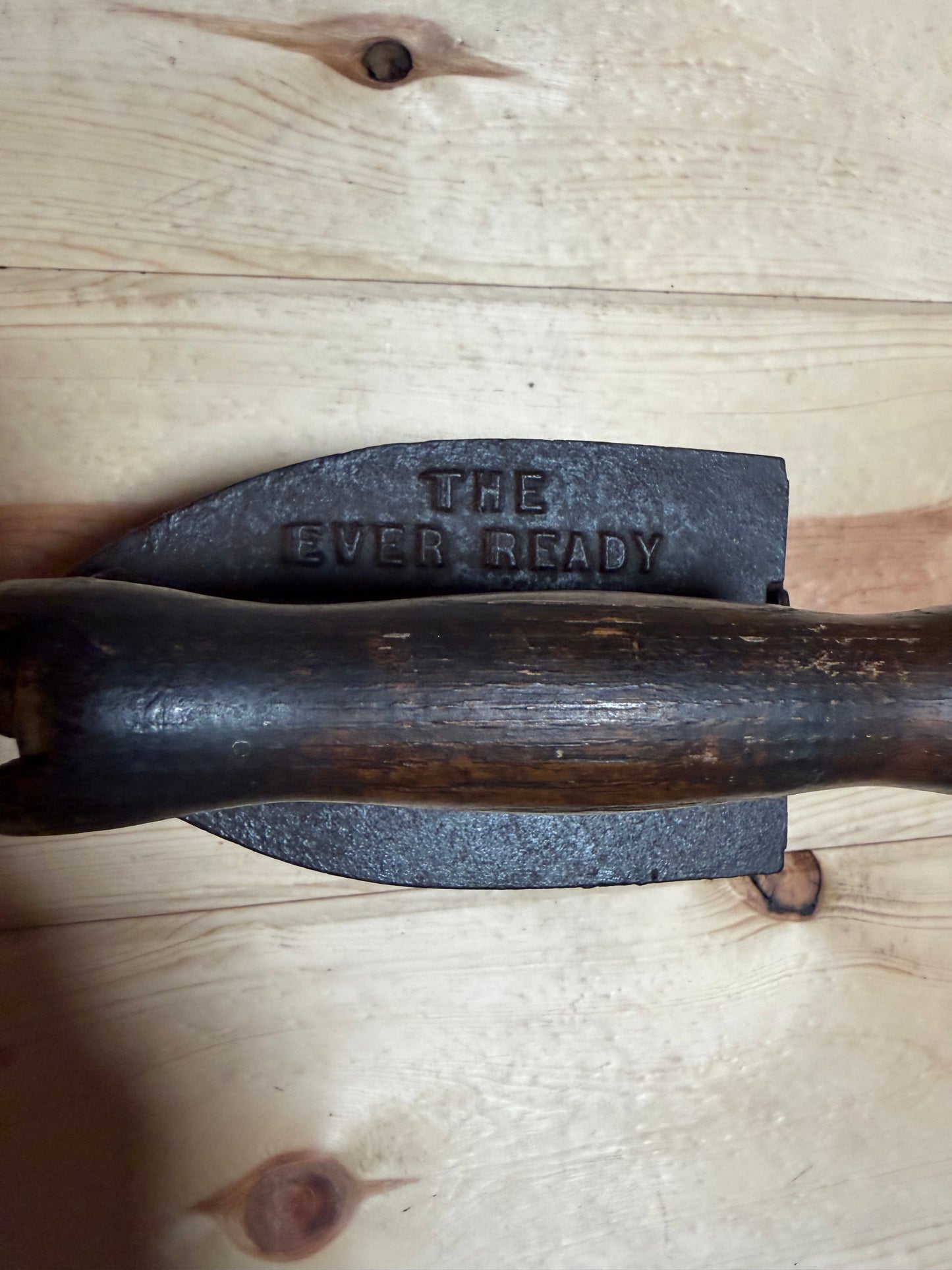 The Ever-Ready Charcoal Sad Iron