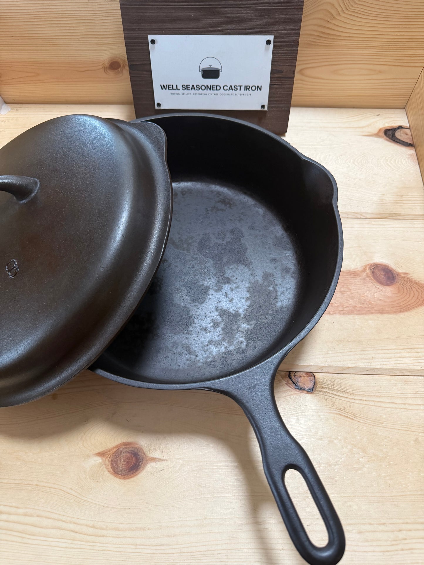 Griswold Iron Mountain Chicken Pan