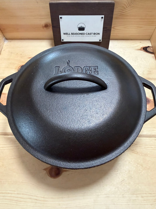 Lodge Egg Logo Dutch Oven # 8