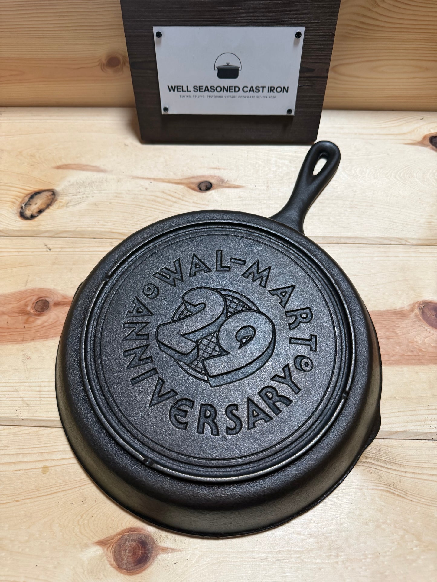 Lodge; Wal-Mart Anniversary Skillet