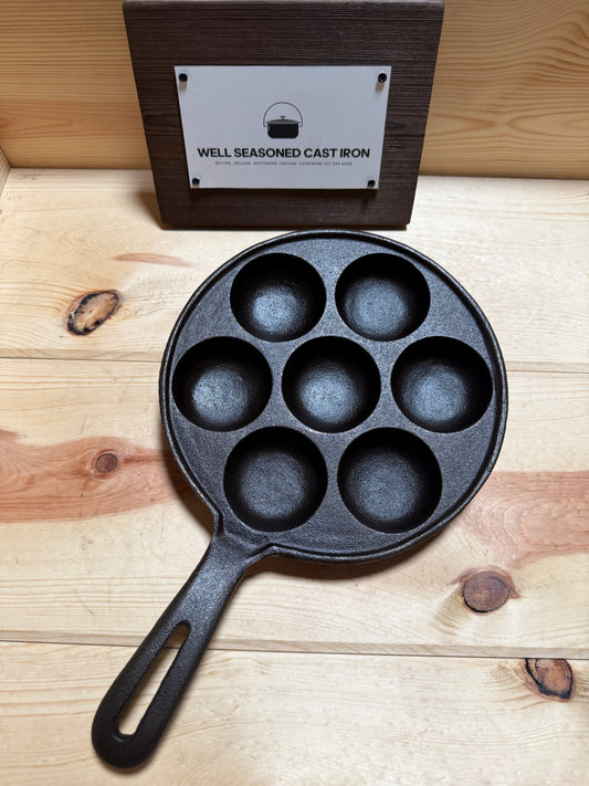 Unmarked Aebleskiver  "Egg Poacher" Pan