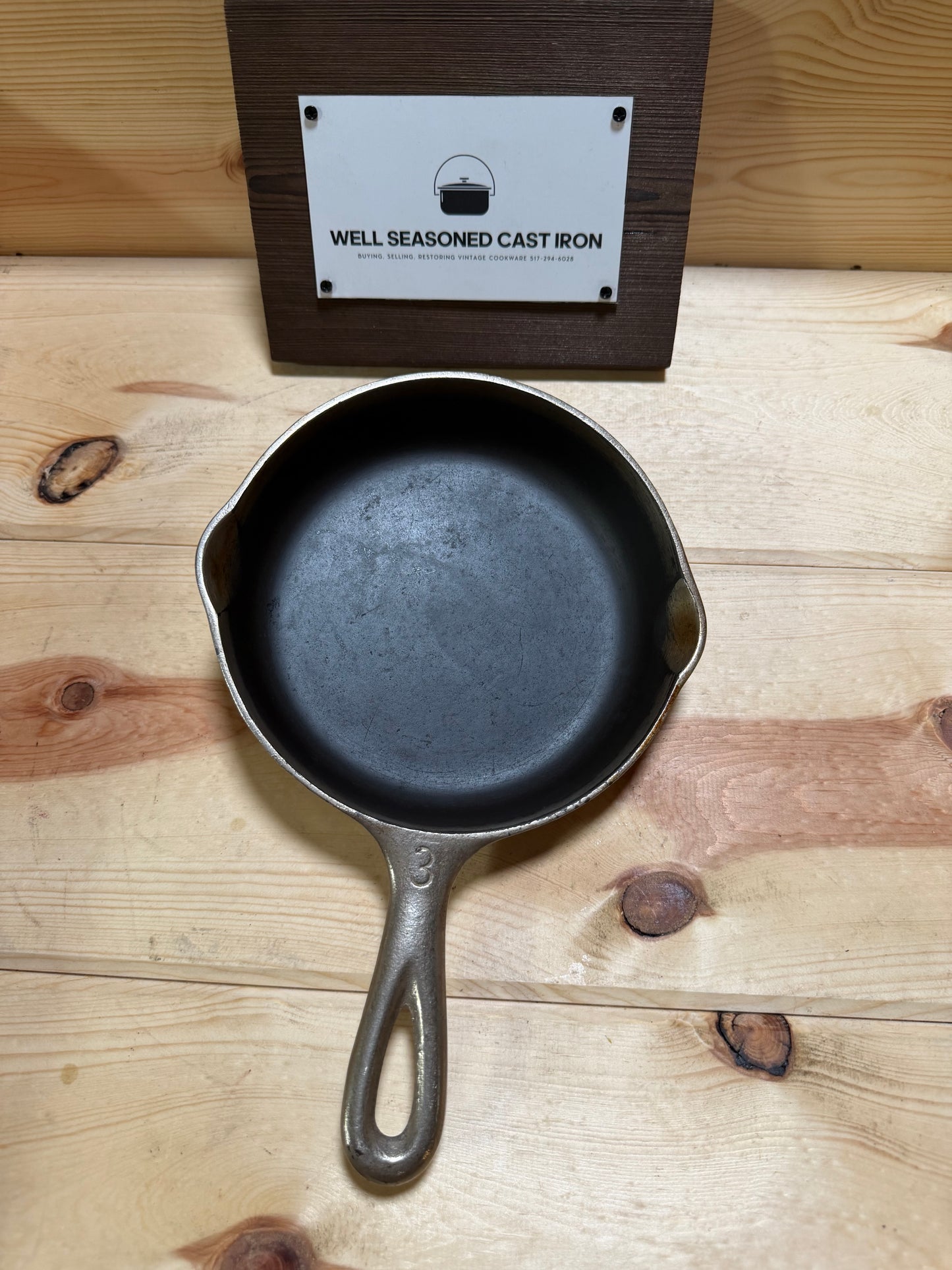 Wagner Ware Sidney -O- #2 Nickle Plated