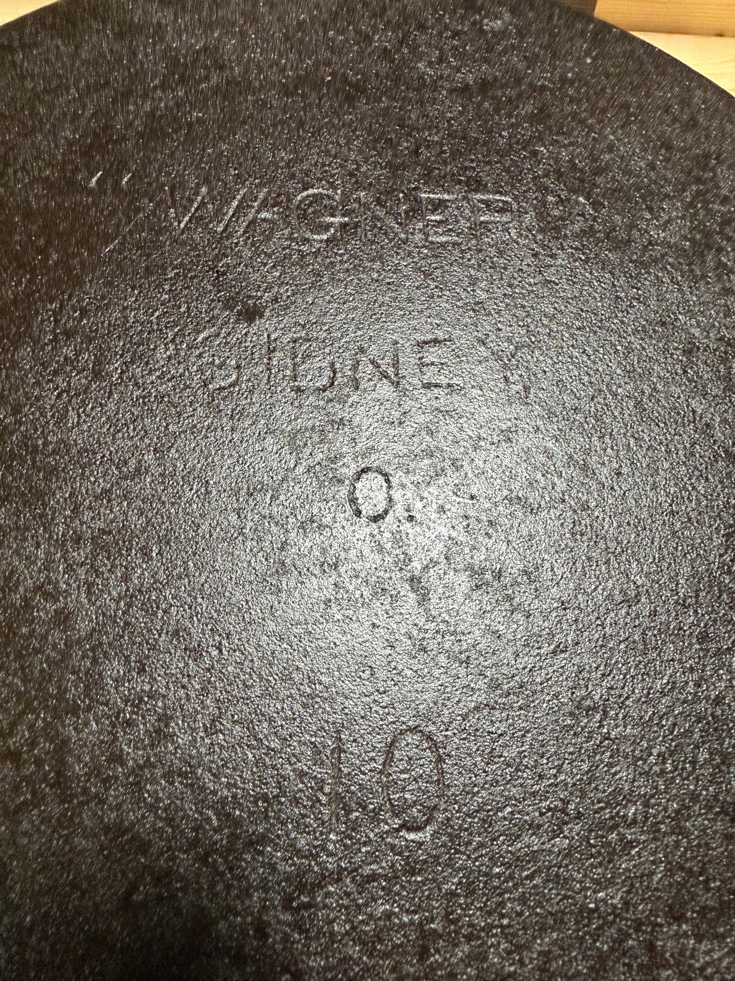Wagner Sidney O Flat Bottom # 10 Dutch Oven