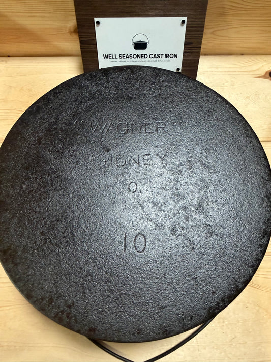 Wagner Sidney O Flat Bottom # 10 Dutch Oven