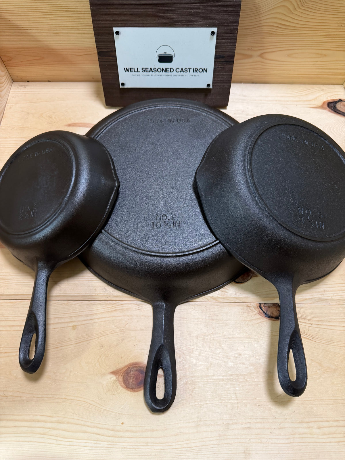 Great starter set! Birmingham Stove and Range; Century Series 3,5,&8