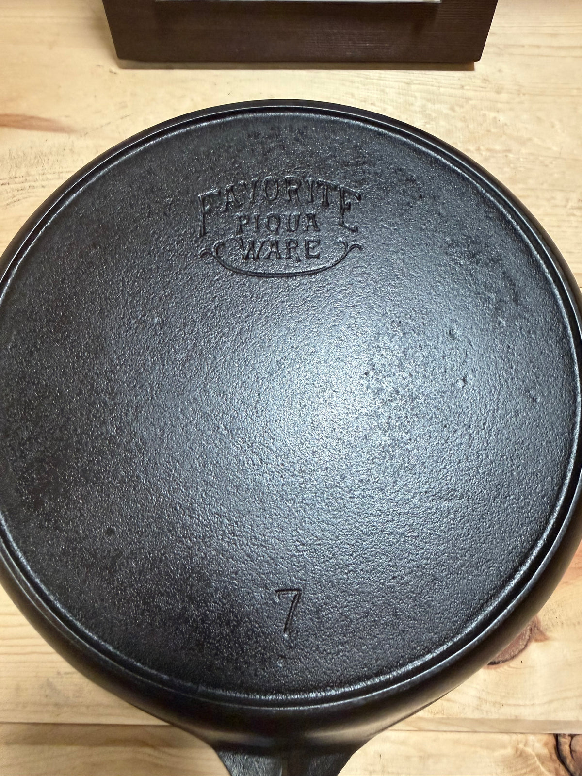 Favorite Piqua ware " Smiley Logo"  #7