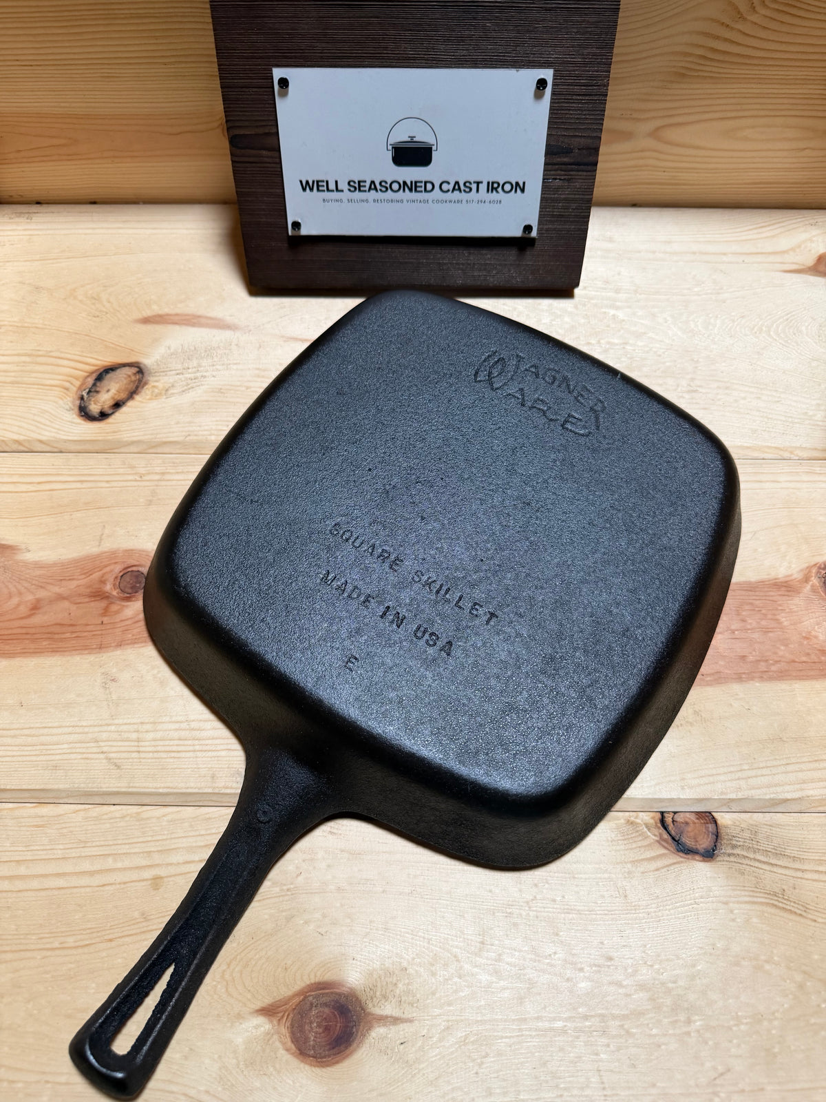 Wagner Ware Square Skillet
