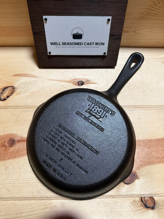 Wagner 1891- 8" skillet