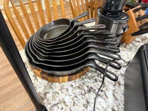 Rare & Vintage Cast Iron Skillets